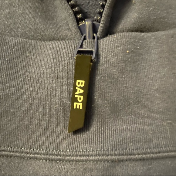 BAPE Color Camo Giant shark Loose Fit Full Zip Hoodie Mens. - Picture 9 of 10